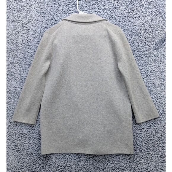 J.Crew Sophie Merino Wool Blend Open Front Sweater Blazer Size XS Gray - Picture 5 of 13